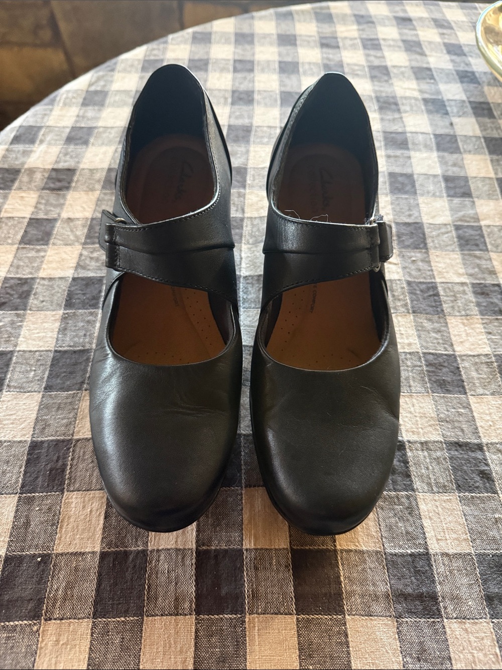 Clark's Collection Woman's  Emslie Lulin Mary Jane Pumps size 9.5 M